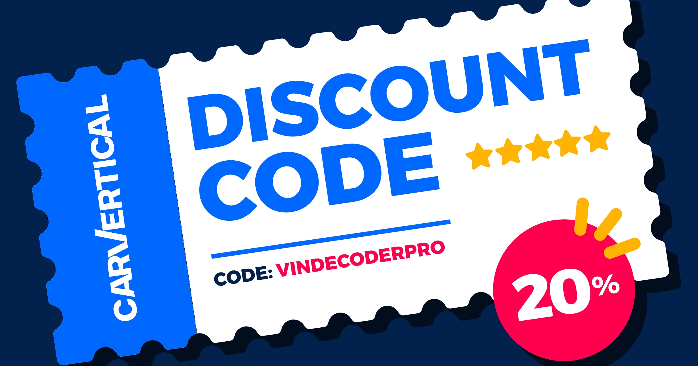 Discount code, voucher, coupon carVertical